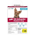 K9 Advantix Flea & Tick Treatment for Medium Dogs