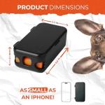 Pexter Dog Poop Bag Dispenser - Flexible Mounting Options