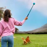 GoSports 24 Inch Dog Ball Launcher with Balls