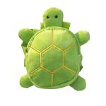Cute Turtle-Shaped Dog Backpack Harness with Leash