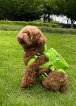 Cute Turtle-Shaped Dog Backpack Harness with Leash