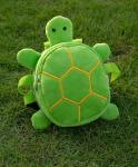 Cute Turtle-Shaped Dog Backpack Harness with Leash