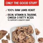 Stella & Chewy's Freeze-Dried Lamb Heart Dog Treats