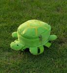 Cute Turtle-Shaped Dog Backpack Harness with Leash