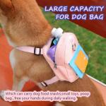Cute Dog Backpack for Small Dogs - Pink