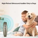 2-in-1 Ultrasonic Dog Bark Control Device