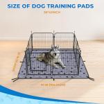 Fostanfly Large Washable Dog Pee Pads - 2 Pack