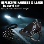 Auroth No-Choke Dog Harness and Leash Set