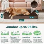 Large Orthopedic Dog Bed with Removable Cover