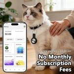 GPS Pet Tracker Collar - No Monthly Fee