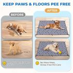 Fostanfly Large Washable Dog Pee Pads - 2 Pack