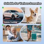 GPS Pet Tracker Collar - No Monthly Fee