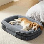 Orthopedic Large Dog Bed with Water-Resistant Cover