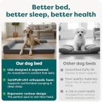 Large Orthopedic Dog Bed with Removable Cover