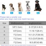 Pink Plaid Adjustable Dog Collar for Girls