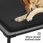 Veehoo Chew Proof Elevated Dog Bed, 41-Inch Black