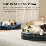 Orthopedic Large Dog Bed with Water-Resistant Cover