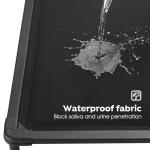 Veehoo Chew Proof Elevated Dog Bed, 41-Inch Black