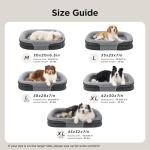 Orthopedic Large Dog Bed with Water-Resistant Cover