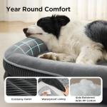 Orthopedic Large Dog Bed with Water-Resistant Cover