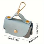 Leather Poop Bag Holder Dispenser for Leashes