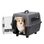 SportPet Medium Travel Dog Kennel with Wheels