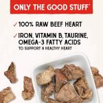 Stella & Chewy's Freeze-Dried Raw Beef Heart Treats