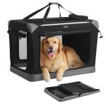 Feandrea Portable Collapsible Dog Crate for Travel