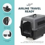 SportPet Medium Travel Dog Kennel with Wheels