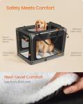 Feandrea Portable Collapsible Dog Crate for Travel