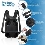 Adjustable Dog Carrier Backpack for Hiking & Travel