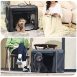 Lightweight Portable Dog Car Carrier for Travel
