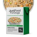JustFoodForDogs Chicken & Rice Wet Dog Food