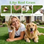 HEBE Reusable Fake Grass Dog Pee Pad 3'x5