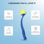 Dog Ball Launcher with 2 Tennis Balls