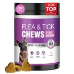 Natural Chewable Flea and Tick Treatment for Dogs