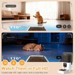 Automatic Pet Feeder with Camera and Night Vision