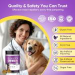 Natural Chewable Flea and Tick Treatment for Dogs