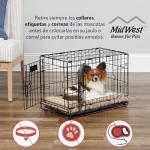 MidWest 36-Inch Folding Dog Crate with Divider