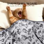 Cozy Fluffy Dog Blanket for All Sizes