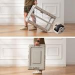 ZOMISIA Collapsible Heavy Duty Dog Crate 36