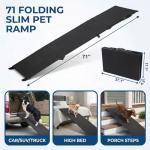 Extra Long Folding Dog Ramp for Cars