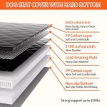 Back Seat Extender for Dogs - Heavy-Duty Hammock