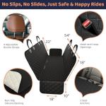 Waterproof Dog Car Seat Cover Hammock Style