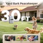 Ultrasonic Dog Bark Control Device with Charging Port