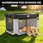 Portable 36 Inch Collapsible Dog Crate for Travel