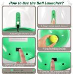 Automatic Ball Launcher for Dogs with 15 Balls