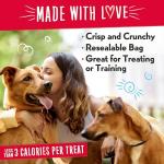 Charlee Bear Cheese & Egg Crunch Dog Treats