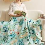 Vintage Soft Dog Throw Blanket for Cozy Comfort