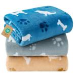 Cute Fluffy Fleece Dog Blanket - Small Size